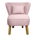 Fauteuil Freya I geweven stof mauve - Mauve