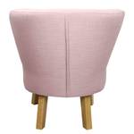 Fauteuil Freya I geweven stof mauve - Mauve