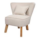 Poltrona Freya II Tessuto Beige - Beige