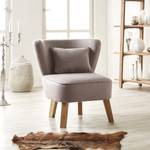 Fauteuil Freya III Tissu Beige - Lilas