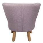 Fauteuil Freya III Tissu Beige - Lilas