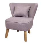 Fauteuil Freya III geweven stof beige - Lila