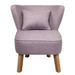 Fauteuil Freya III Tissu Beige - Lilas