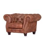 Fauteuil Giant Cuir synthétique vieilli marron