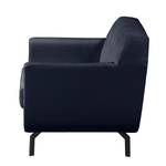 Fauteuil Giarra structuurstof - Donkerblauw