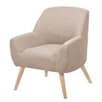 Sessel Glud Webstoff Beige