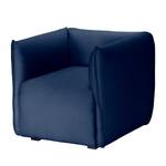 Fauteuil Grady I Tissu - Bleu foncé