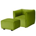 Fauteuil Grady I Tissu - Vert gazon