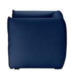 Fauteuil Grady I geweven stof - Donkerblauw