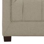 Fauteuil Grand geweven stof Stof Selva: Beige