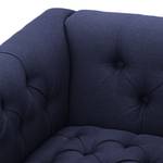 Fauteuil Grand geweven stof Geweven stof Milan: Lichtblauw