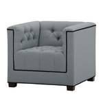 Fauteuil Grand Duo Tissu Tissu Selva : Gris argenté