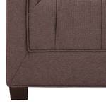 Fauteuil Grand geweven stof Geweven stof Milan: Grijs-Marron