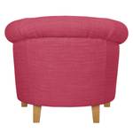 Fauteuil Great Hale I Tissu - Framboise