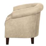 Fauteuil Great Hale III Aspect cuir ancien - Beige chaud