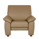 Fauteuil Grimsby Cuir véritable Cognac