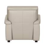 Fauteuil Grimsby taupekleurig echt leer