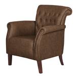 Fauteuil Harmonia kunstleer - Bruin