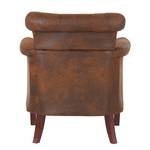 Fauteuil Harmonia microvezel - bruin