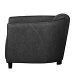 Fauteuil Hineston Imitation cuir - Anthracite