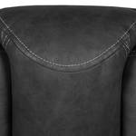 Fauteuil Hineston Imitation cuir - Anthracite