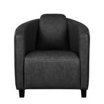Fauteuil Hineston Imitation cuir - Anthracite