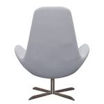 Fauteuil Houston I Tissu Tissu Milan : Gris clair - Acier inoxydable