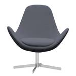 Fauteuil HOUSTON Geweven stof Milan: Antraciet