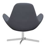 Fauteuil HOUSTON Geweven stof Milan: Antraciet