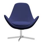 Fauteuil HOUSTON Geweven stof Milan: Lichtblauw