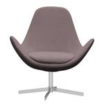 Fauteuil HOUSTON Geweven stof Milan: Grijs-Marron