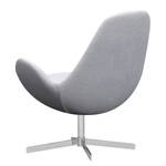 Fauteuil HOUSTON Geweven stof Saia: Lichtgrijs