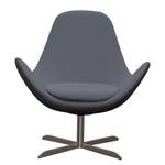 Fauteuil HOUSTON Geweven stof Milan: Antraciet