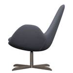 Fauteuil HOUSTON Geweven stof Milan: Antraciet