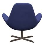 Fauteuil HOUSTON Tissu Milan : Bleu foncé