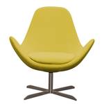 Fauteuil HOUSTON Geweven stof Milan: Geel