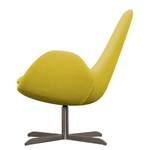 Fauteuil HOUSTON Geweven stof Milan: Geel