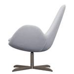 Fauteuil HOUSTON Geweven stof Milan: Lichtgrijs