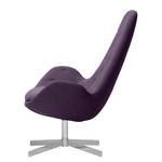 Sessel Houston III Webstoff Webstoff Anda II: Violett - Chrom