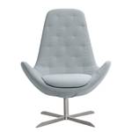 Sessel Houston III Webstoff Webstoff Anda II: Silber - Edelstahl