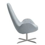 Sessel Houston III Webstoff Webstoff Anda II: Silber - Edelstahl