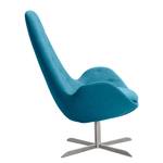 Fauteuil Houston III Tissu Tissu Anda II : Turquoise - Acier inoxydable