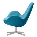 Fauteuil Houston IV Tissu Tissu Anda II : Turquoise - Chrome