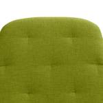 Fauteuil Houston IV Tissu Tissu Anda II : Vert - Acier inoxydable