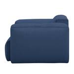 Fauteuil Hudson geweven stof Geweven stof Anda II: Blauw