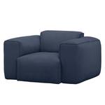 Fauteuil Hudson Tissu Tissu Milan : Bleu foncé