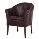 Fauteuil Kingston bruin microvezel