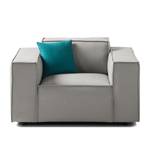 Fauteuil KINX Tissu - Tissu Osta: Marron gris