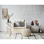 Fauteuil Lavina Tissu - Tissu Moretey : Blanc crème