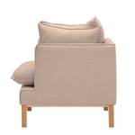 Fauteuil Lavina geweven stof - Stof Moretey: Roze